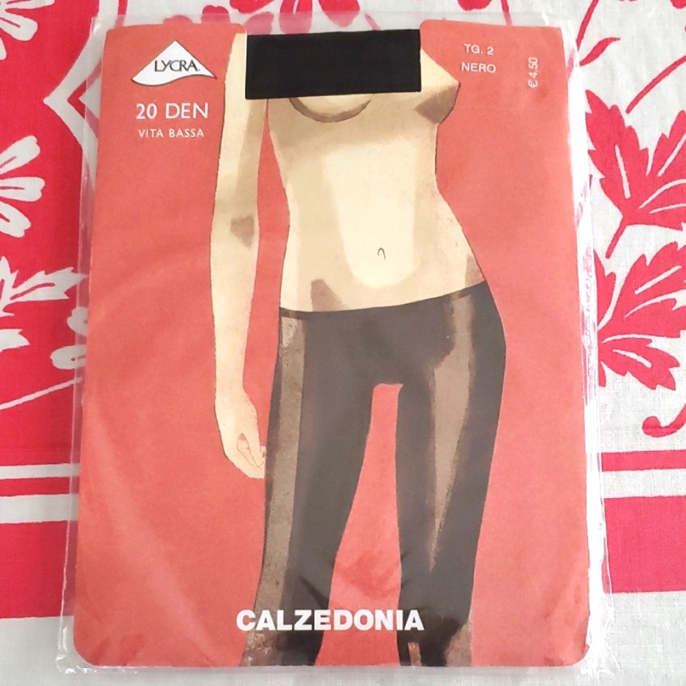 3/$25 COPY - LYCRA Calzedonia Black Tights